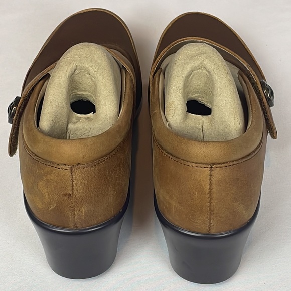 NWOT Alegria Maya Walnut Mary Jane Inspired Wedge Women’s Size 37 = 7 - 7.5 - Picture 3 of 16